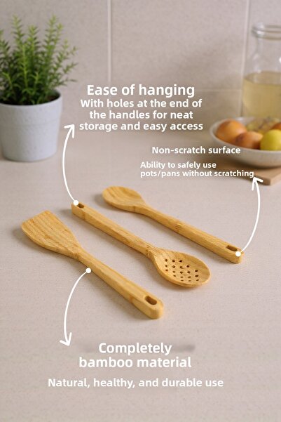 Bambum Pavili 3-Piece Serving Set