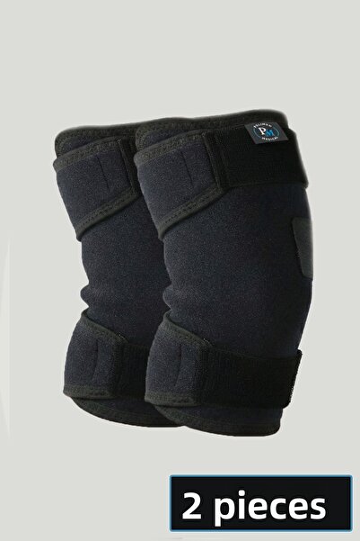 POLİMED واقي الركبة المسطح (قطعتان) تصميم تشريحي مع شريط لاصق مرن قابل للتعدي...