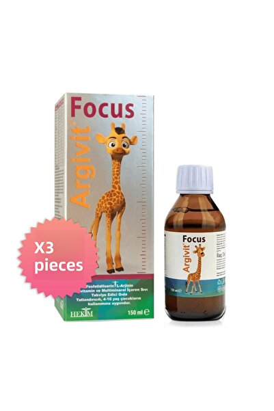 Argivit Focus 150 ml 3 Pieces