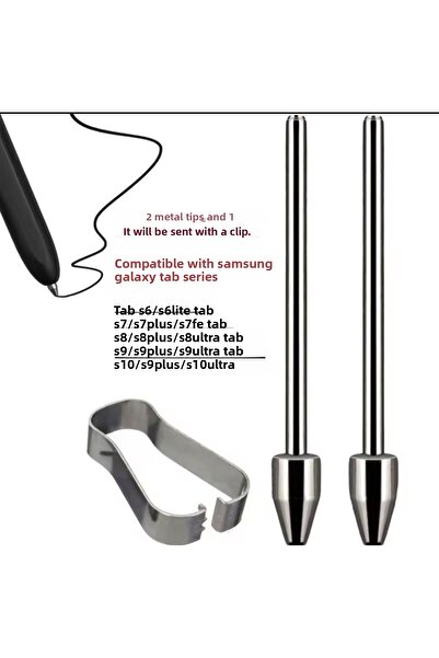 gökmer Samsung S Pen Nib Tip S6/S6 Lite/S7/S7 Fe/S8/S9/S9 Fe/S10+/S10 Ultra/S11 Fe/Plus/Ultra(5 Pcs)