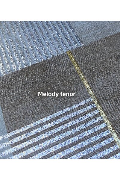 DERYA Thin Leather Fabric Lining Wipeable Silver Glitter Shiny Draped Luxury Modern Pvc Oilcloth Tablecloth