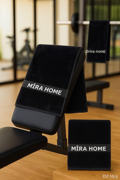 Mira Home 3-Pack Sports Fitness Towel 30X100 100% Cotton