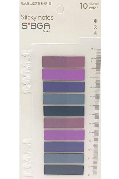 sibga tasarım Post-it colorat transparent Post-it Post-it. Semn de carte Semn...