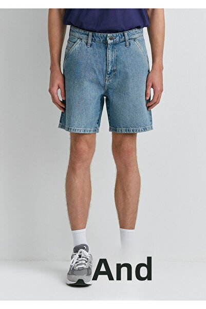 Mavi Ρότερνταμ Mv91 Street Ιντίγκο Μπλε Τζιν Σορτς 0410185-89128