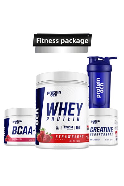 Proteinocean Strawberry Raspberry Fitness Pack