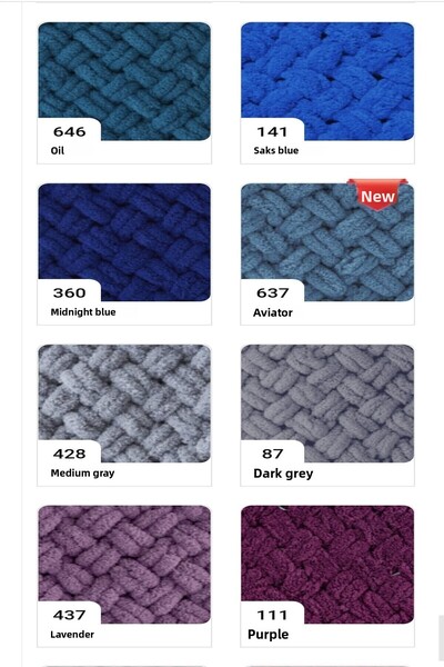 Alize Puffy Hand Knitting Yarn 87 Silver Grey Συσκευασία 5 τεμαχίων