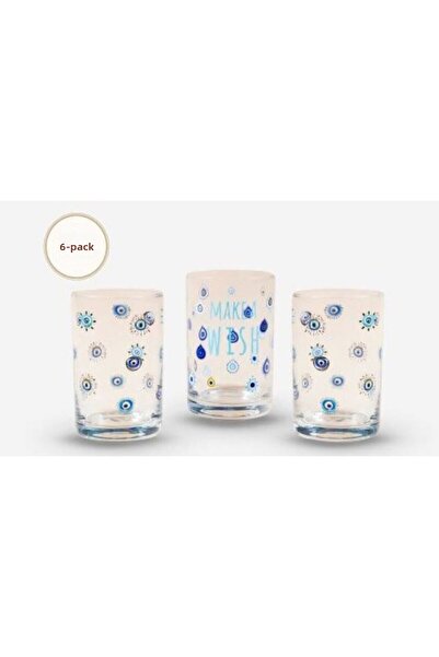 Rakle Patterned Coffee Side Cups Set of 6 125 Cc