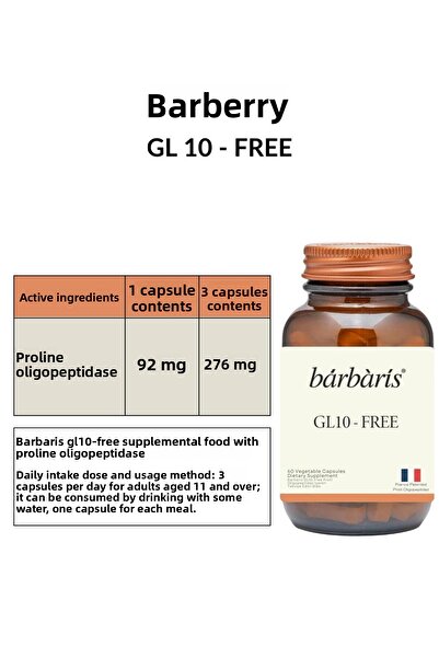 Barbaris Gl10-Free 60 Capsules