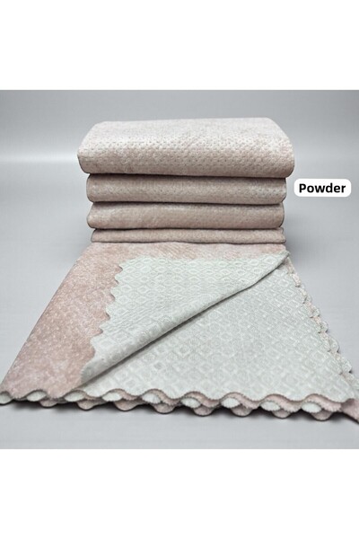 by ballı biocotton Husa de scaun cu talpa anti-alunecare Plush Elegance Tesatura groasa cu buline 170x210cm