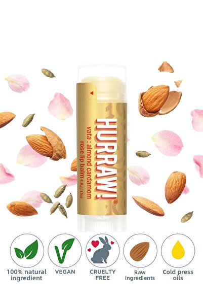 Hurraw Vata Lip Balm 4.8 gr851228005212