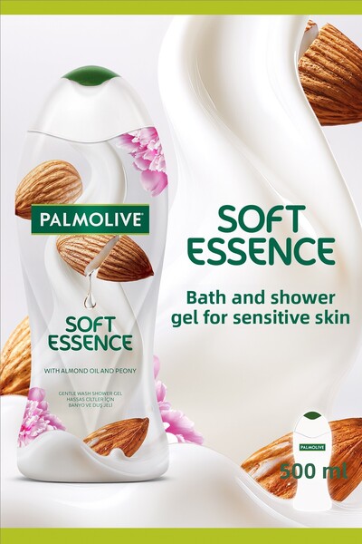 Palmolive Soft Essence Almond 500 ml Shower Gel