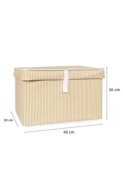 Pikas Multi-Purpose Organizer Box Mini 40x30x26 Cm Beige