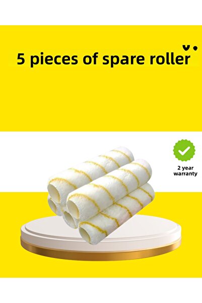 ASTRALTECH مجموعة من 5 رولات طلاء ذات صناعة دقيقة، طلاء ناعم ومساوئ