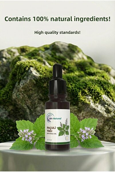 Şile Natural زيت الباتشولي 10 مل - خلاصة نقية وطبيعية 100% |   زيت العلاج العطري والتدليك والعناية بالبشرة