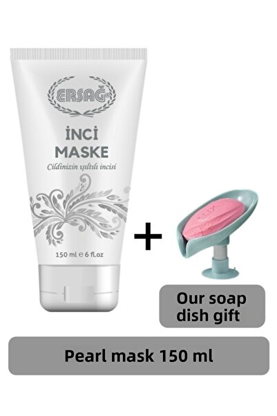 Ersağ قناع اللؤلؤ القابل للتقشير من إرساج 150 مل - هدية صابونرنا 288-06