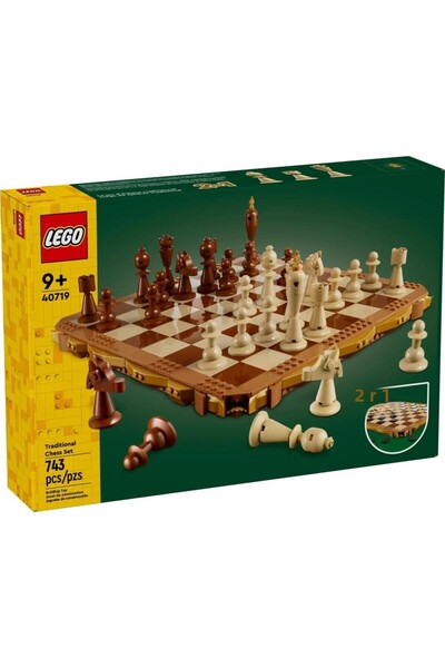 LEGO متنوعة 40719 مجموعة الشطرنج التقليدية