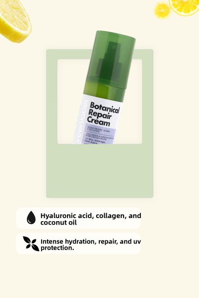 Greenlabel Hyaluronic Acid & Collagen Liquid Hair Care Cream Special for Dry and Life-Free Hair