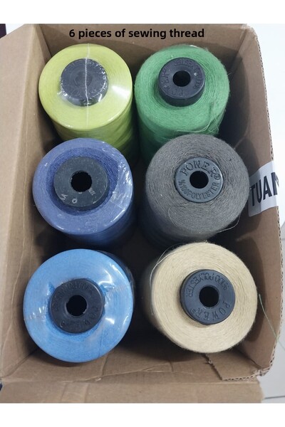 Boom town خيط خياطة توانا 120 بدون غرز ملون