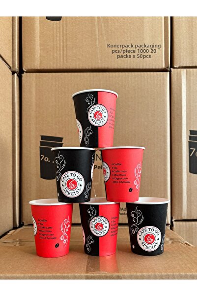 KONERPACK 7 Oz Paper Cup 1000 Pieces