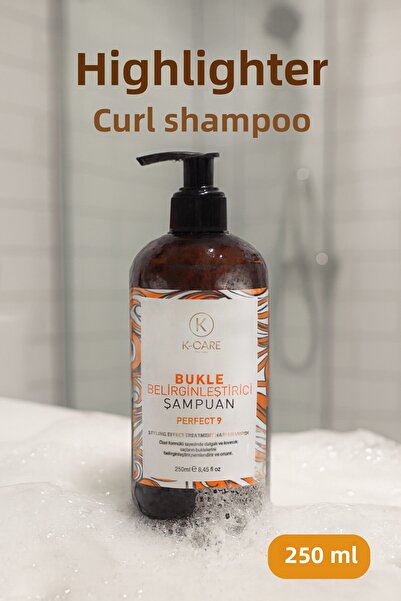 K K-CARE Cosmetics Curl Enhancing Shampoo for Curly Hair 250 ml