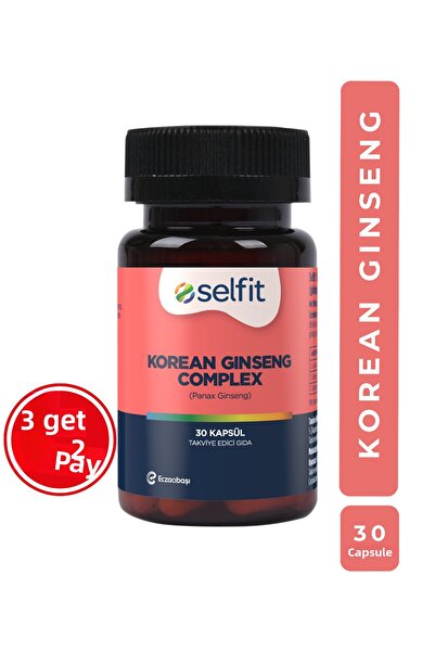 Selfit Korean Ginseng Complex 30 Capsules