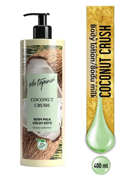 Eda Taşpınar Coconut Crush Intensive Moisturizing Body Lotion Body Milk Cocon...