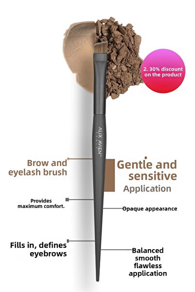 Alix Avien Eyebrow and Eye Brush