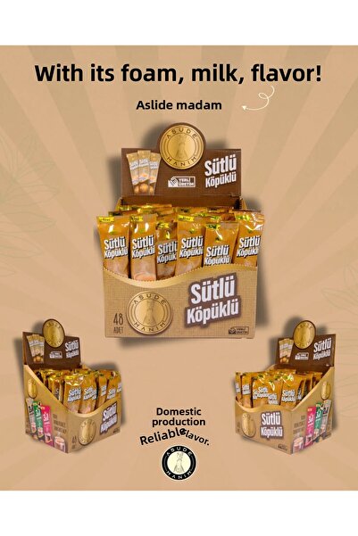 Asude Hanım قهوة رغوية بالحليب