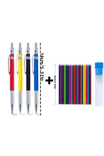 Art Tone 2.0mm Portmin Tip Pen Set 4 Pens and Colorful Refill Tips 30 Pieces ...