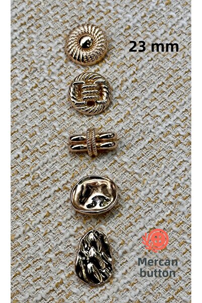 ODDA TASARIM ATÖLYESİ 🟡 Z.A.R.A Gold Color Premium Quality Combination Button