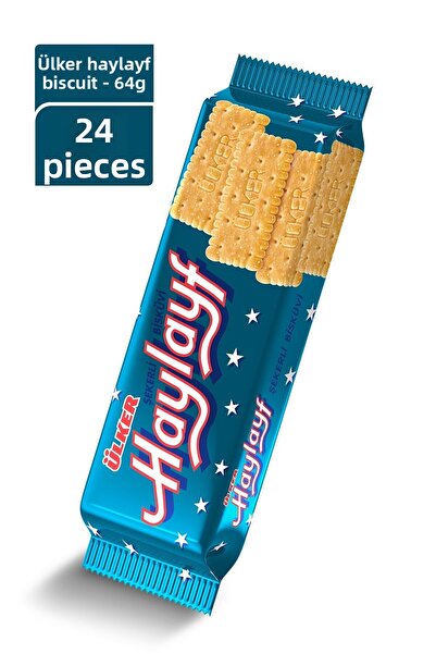 Ülker هيليف - بسكويت سكري - 64 غرام - 24 قطعة