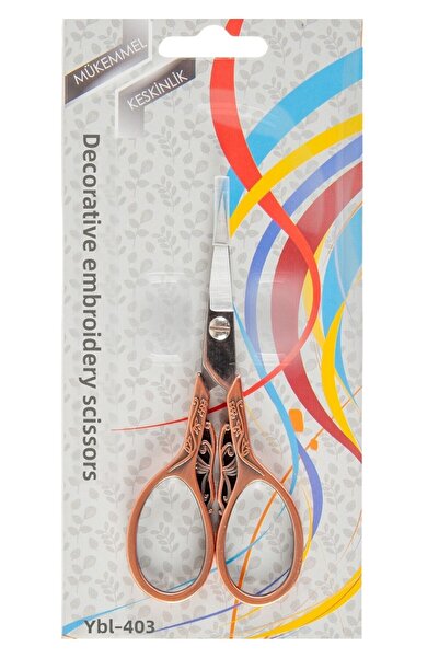 Marsilyan Embroidery Scissors Decorative Copper Butterfly Ybl-403 Model 18