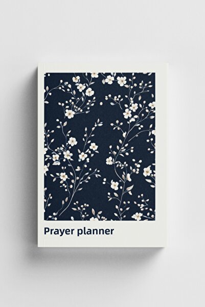 Bi Dünya Haber My 5-Year Prayer Planner Notebook - Navy Blue