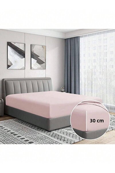 SEVHOME CONCEPT ملاءة سرير من القطن الممشط المرن - قماش قطني ناعم ومرن