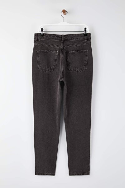 Trendyol Collection Καφέ άνετη εφαρμογή Τζιν Παντελόνι TMNAW23JE00104