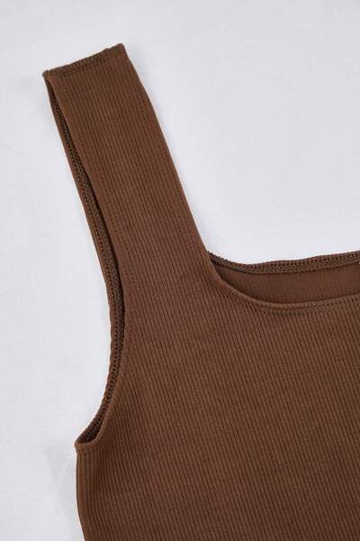 Trendyol Curve Καφέ χωρίς ραφές / χωρίς ραφές Εύκαμπτο πλεκτό σουτιέν χωρίς κορδόνια και καπάκια TBBSS23CW00000