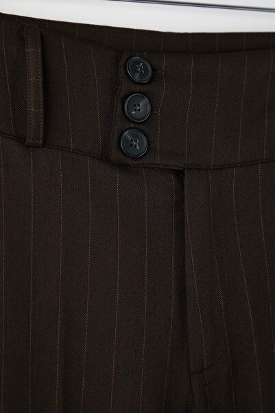 Trendyol Collection Καφέ Παντελόνι TWOAW26PL00168