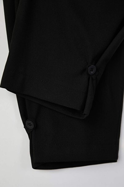 Trendyol Collection Black Pants Twoaw26Pl00163