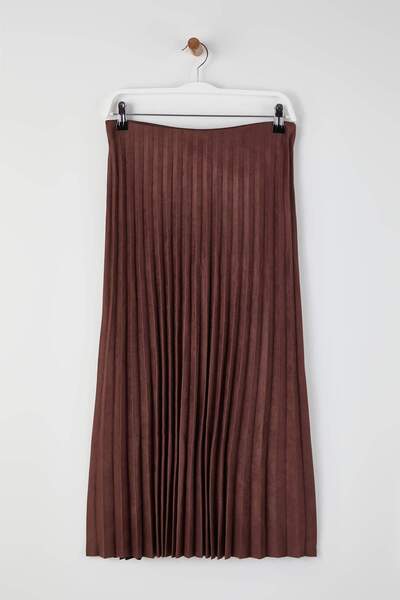 Trendyol Collection Πλεκτή ελαστική πλεκτή φούστα Taba A-line TWOAW26ET00152