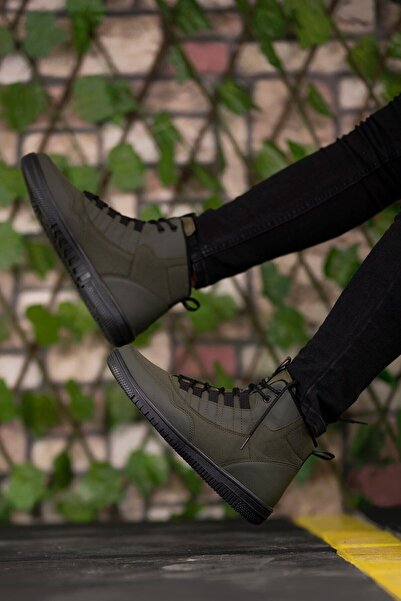 Riccon Khaki zöld férfi tornacipő