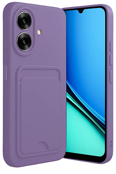NewFace RDBYDN Realme Note 60 متوافق مع السيليكون مع بطاقة كيلفن (95330) - أر...
