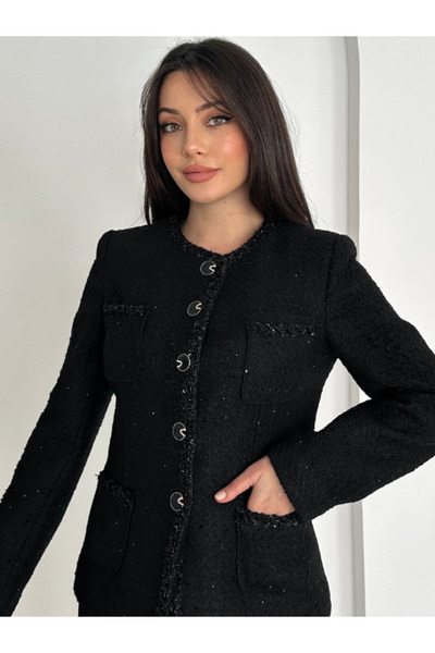 VUNTAL Luxury Pleated Skirt Double Suit