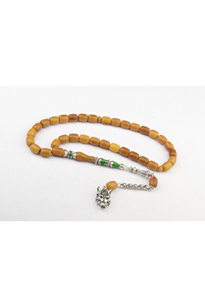 Burhan Sağlam Nakkaş İmame İşçilikli Yeni Döküm Katalin Tesbih 11x9mm Alpaka ...