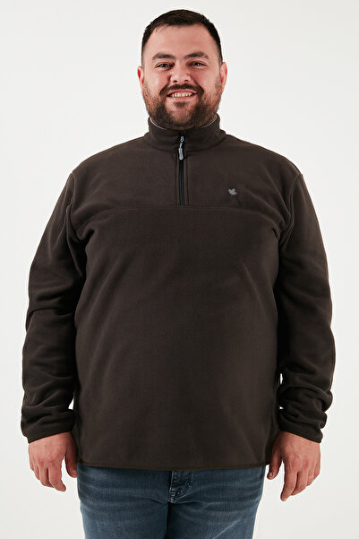 Buratti Regular Fit Anti-Pilling Plus Size Fleece-Lined Cold-Proof 2-Pack Fleece Men's Polar 59