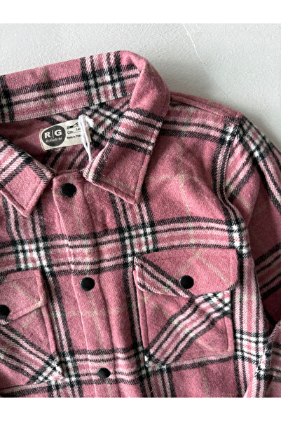 rg kidsstore Молодіжна унісекс зимова сорочка в клітинку