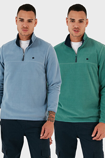 Buratti قصة ضيقة مضاد للتكتل، لا يسبب تكتل الشعر، مبطن بالصوف مقاوم للبرد، عبوة من قطعتين من الصوف للرجال من POLA