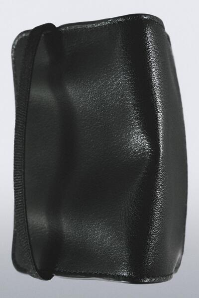 Massimo Dutti Kapaklı napa deri kartlık