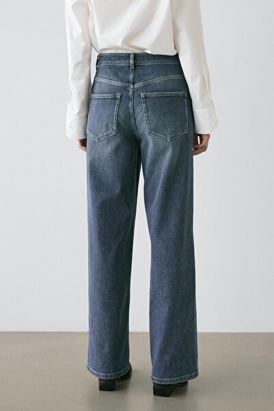 Massimo Dutti Relaxed fit mid-rise jeans