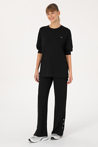 U.S. Polo Assn. Women's Black Sweatpants 50314201-Vr046