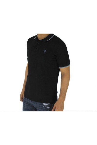 OneDay Luxury Men's 100% Polo T-Shirt with Distinctive Pattern - Classic Short Sleeve